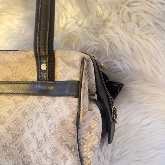Louis Vuitton - Josephine PM Brown Monogram Mini lin - Picture 8 of 12